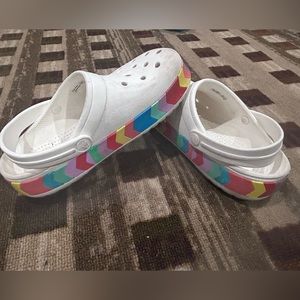 COPY - Crocs Unisex-Child Crocband Rainbow Band Clogs